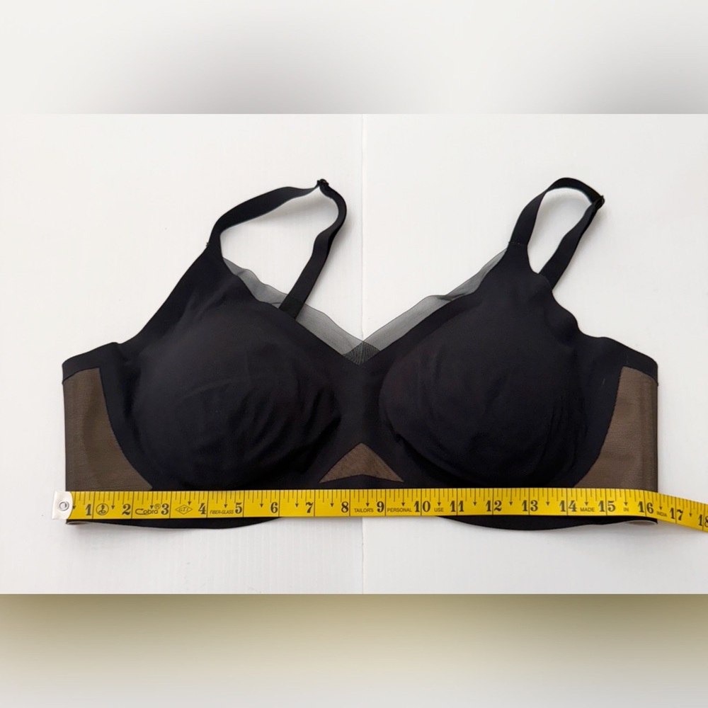 Honeylove Crossover Black and Tan Women's Intimate Bra - XL - Picture 8 of 8